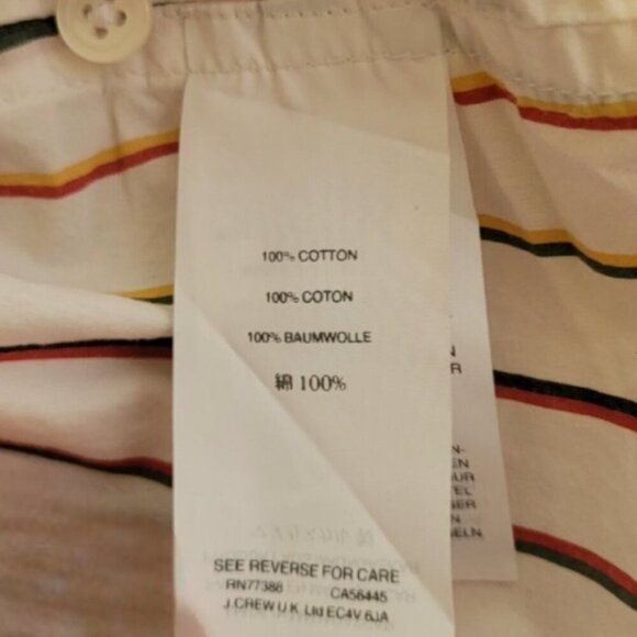 Madewell Central Oversized Sadie Stripe Shirt Small - Picture 11 of 12